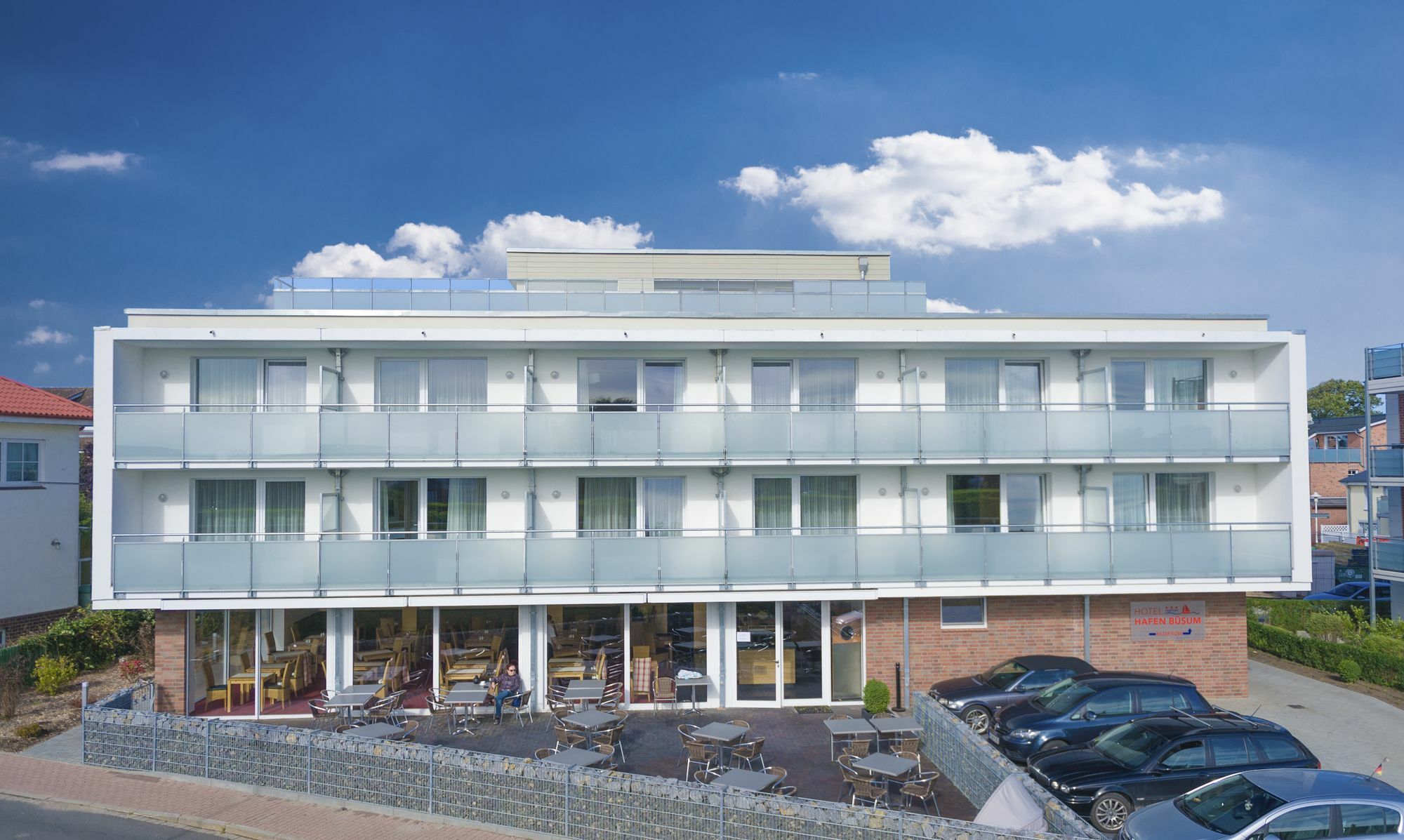 Hotel Hafen Buesum Екстериор снимка